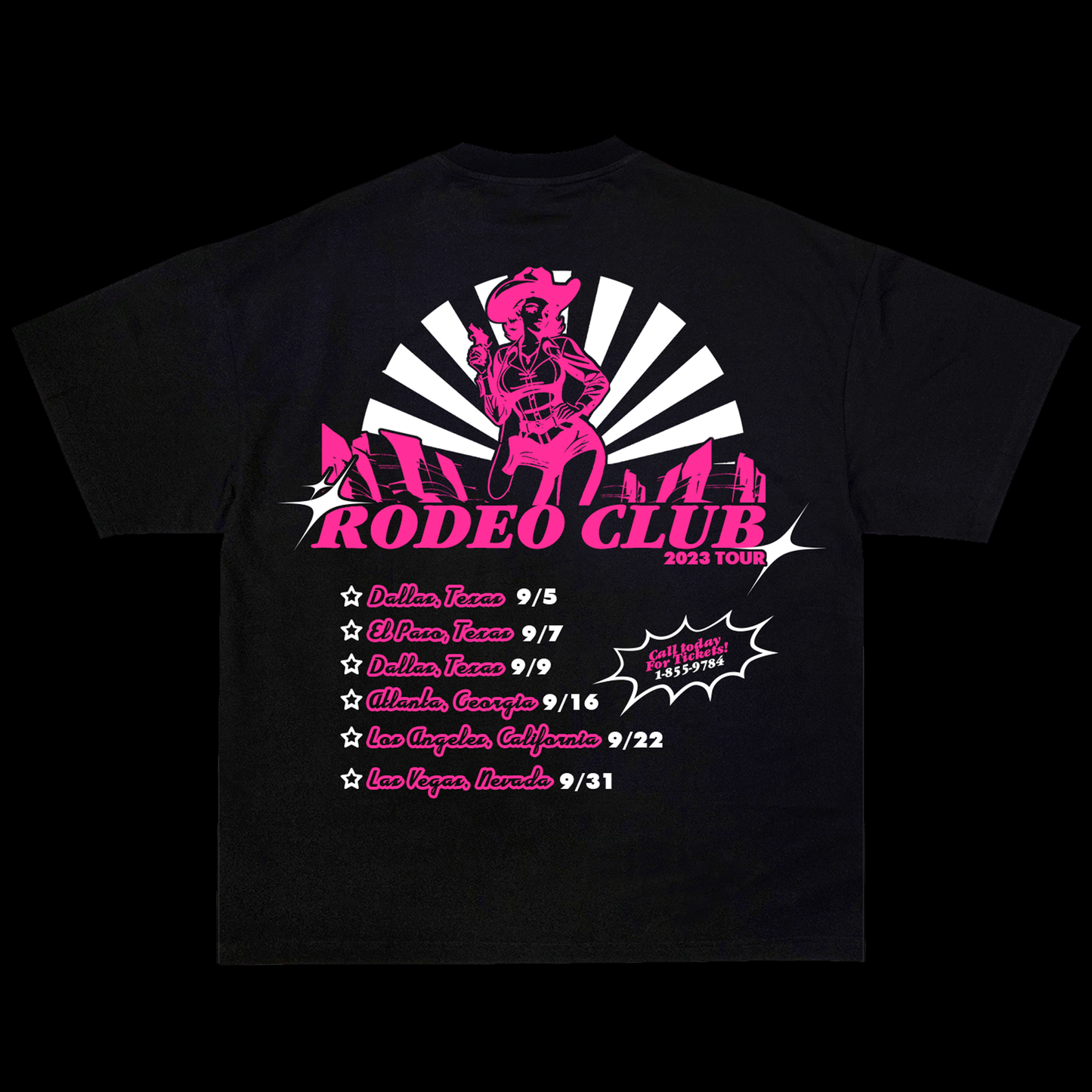 Rodeo Club tee